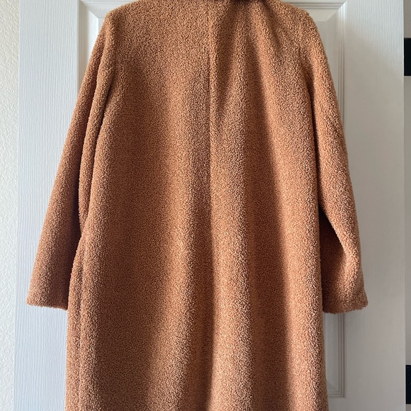 Teddy Coat - Camel Colored - Picture 2 of 3